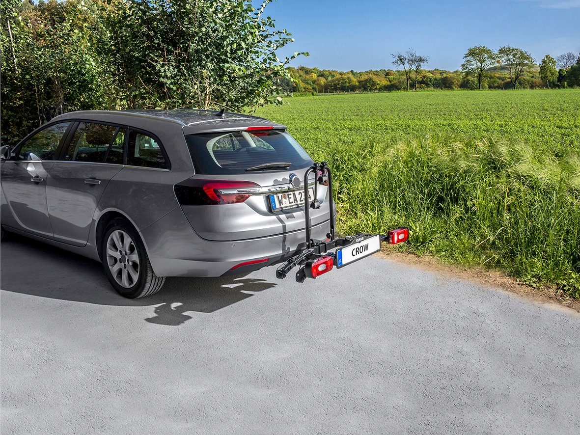 EUFAB Kupplungsfahrradträger CROW, für max. 2 Räder
