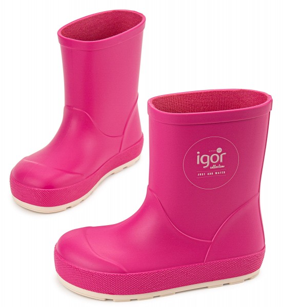 Igor ~ Yogi Regenstiefel ~ Fuchsia