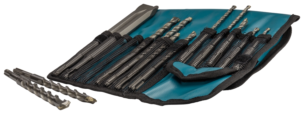 Makita Accessories D-70895 B2S: Komplet svedrov/dleta za beton, 13 del