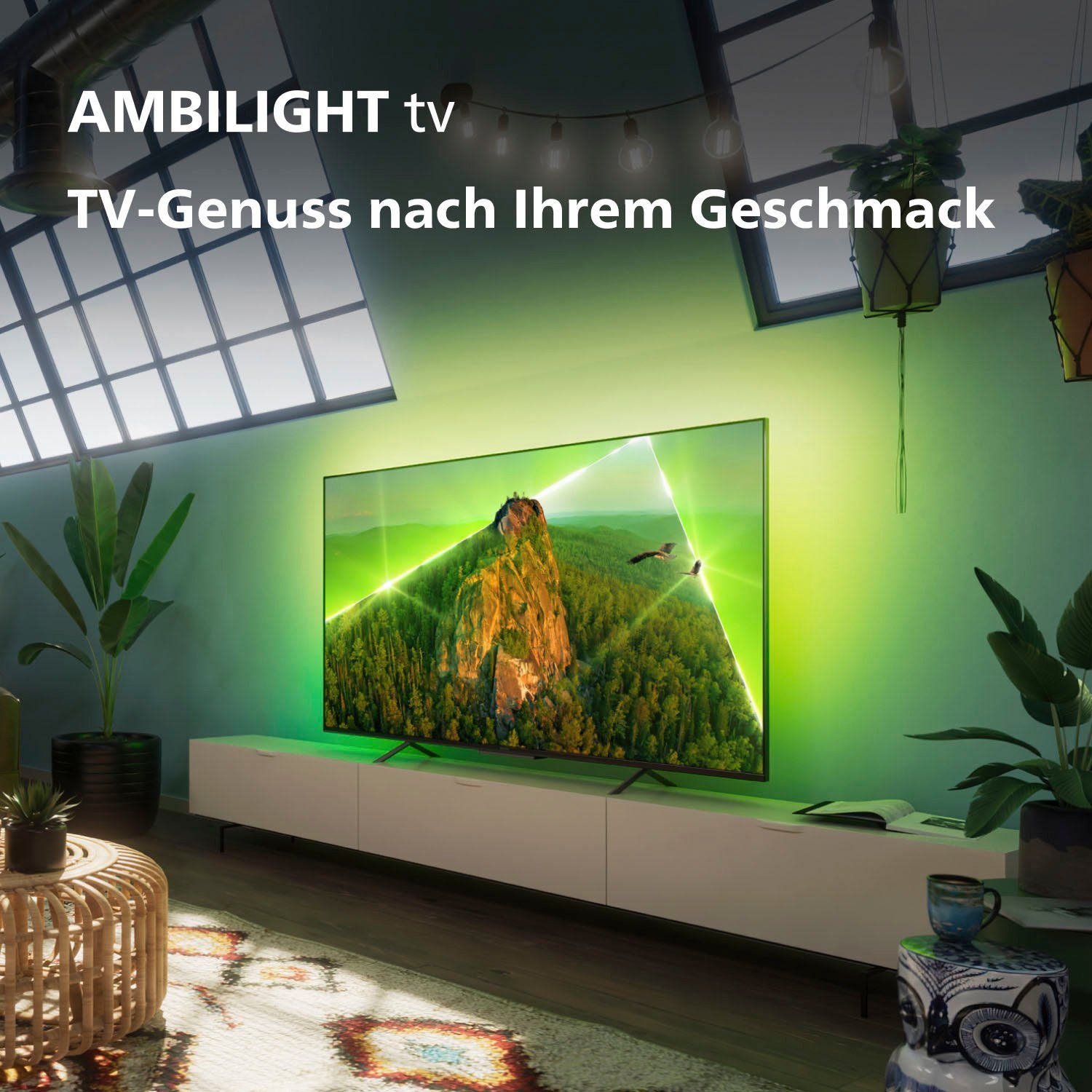 Philips 43PUS8108/12 LED-Fernseher (108 cm/43 Zoll, 4K Ultra HD, Smart-TV)