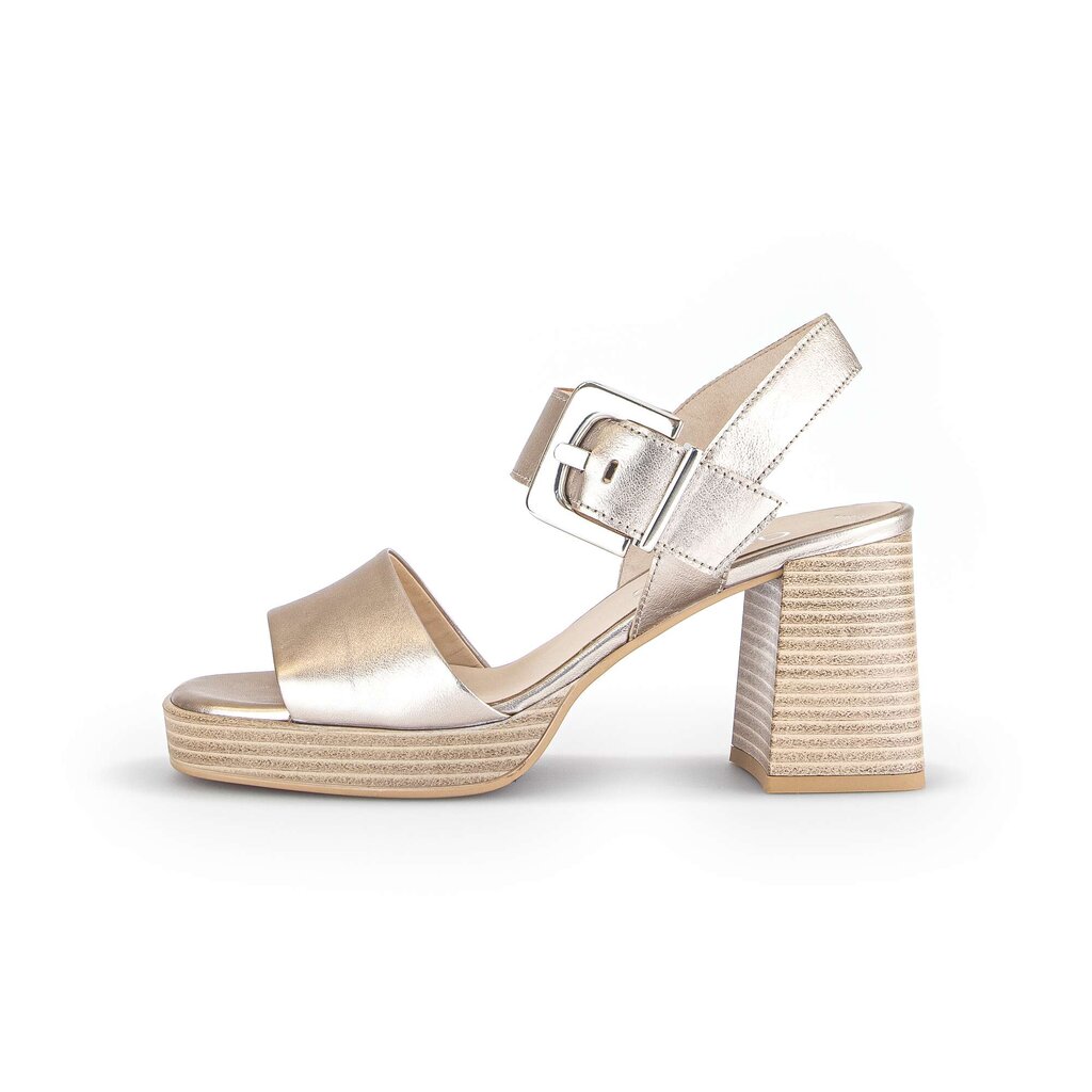 Gabor fashion Plateau Sandale gold