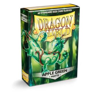 Schutzhüllen Dragon Shield Matte: Apfelgrün (60 Stück)