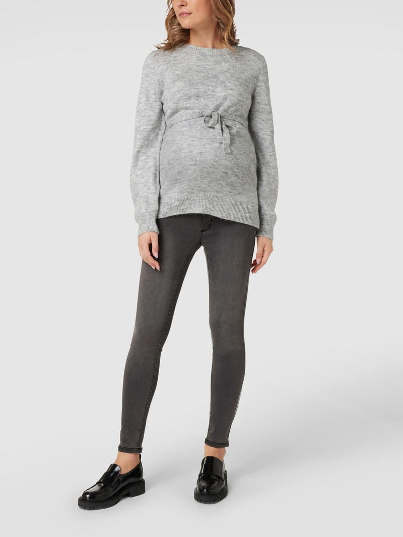 Umstands-Jeans mit Stretch-Anteil in anthrazit