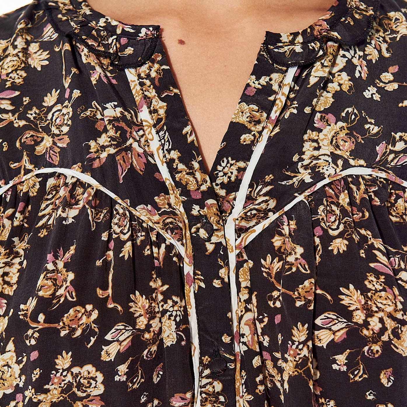 NUDIE  Blouse fleurie Femme
