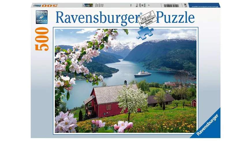 Ravensburger Puzzle - Skandinavische Idylle, 500 Teile