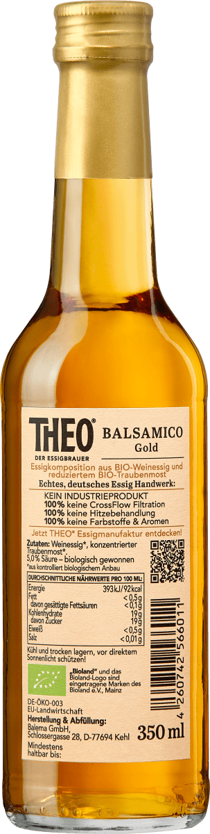 Essig, Balsamico Gold, 350 ml