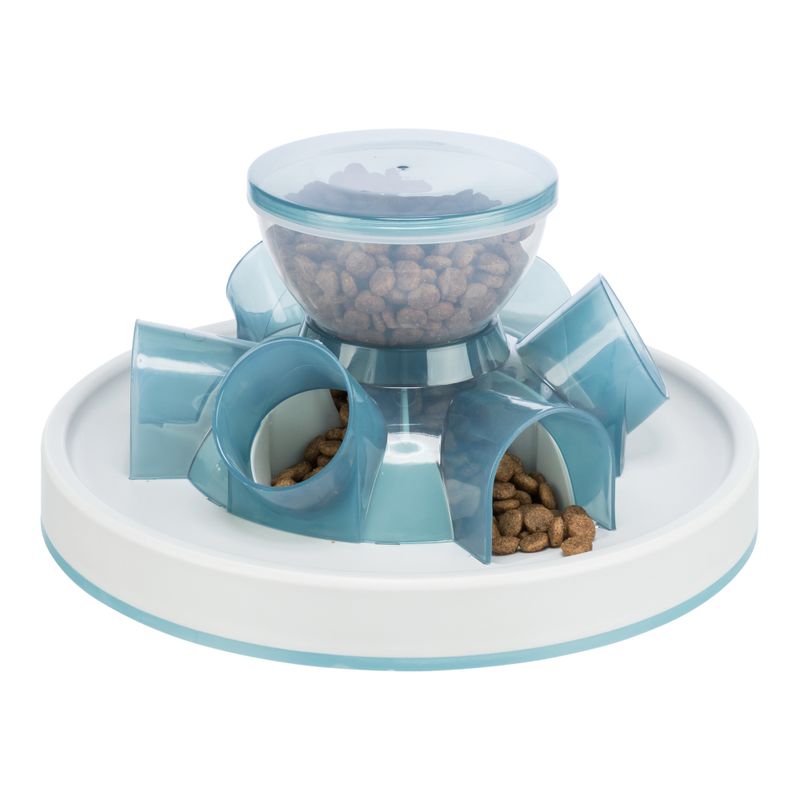 Trixie Katzenspielzeug Cat Activity Tunnel Feeder