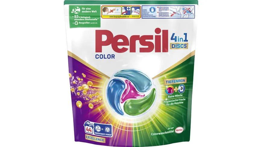 Persil 4in1 DISCS Color Excellence 44WL Colorwaschmittel