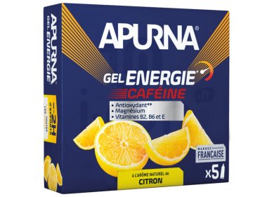 Apurna Étui Gel Energie - Citron 4+1