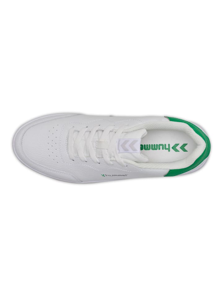 Hummel Hummel Schnürsenkel Sneaker Match Point Erwachsene in WHITE/GREEN günstig kaufen 44