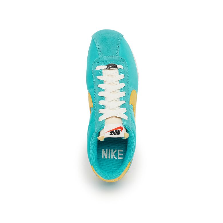 NIKE Wmns Cortez Nylon “Bleached Aqua” dusty cactus/lightening-sail-team orange