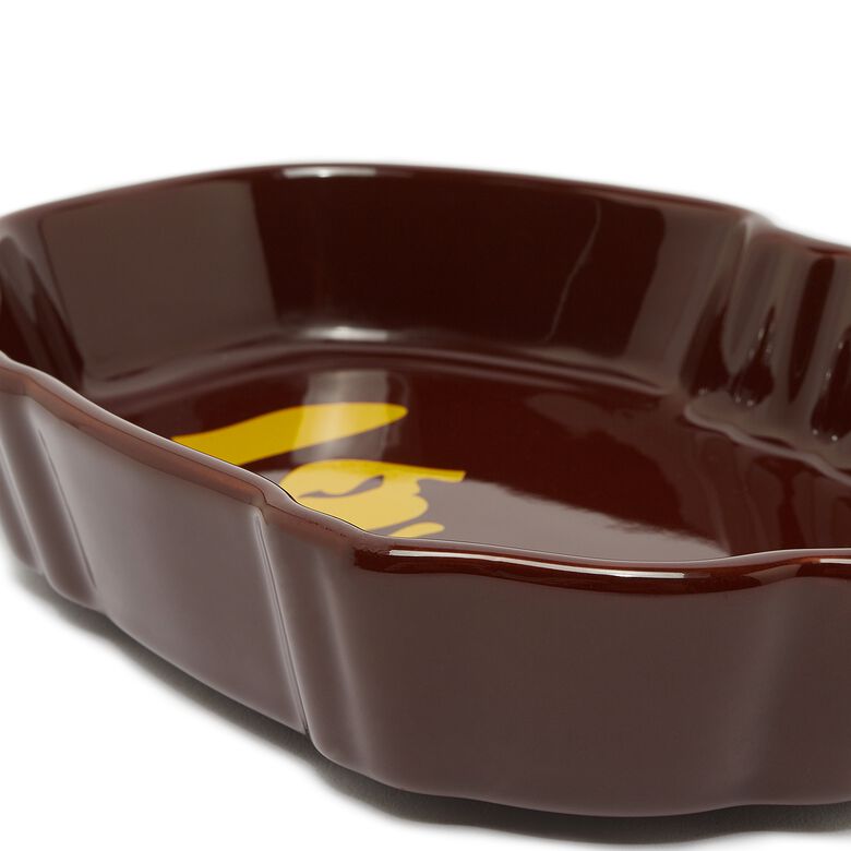 A Bathing Ape Big Ape Head Multi Tray M brown