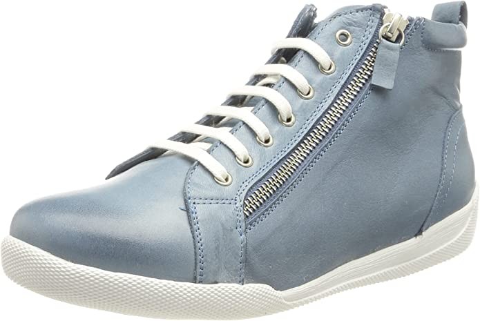 ESGANO Stiefeletten blau