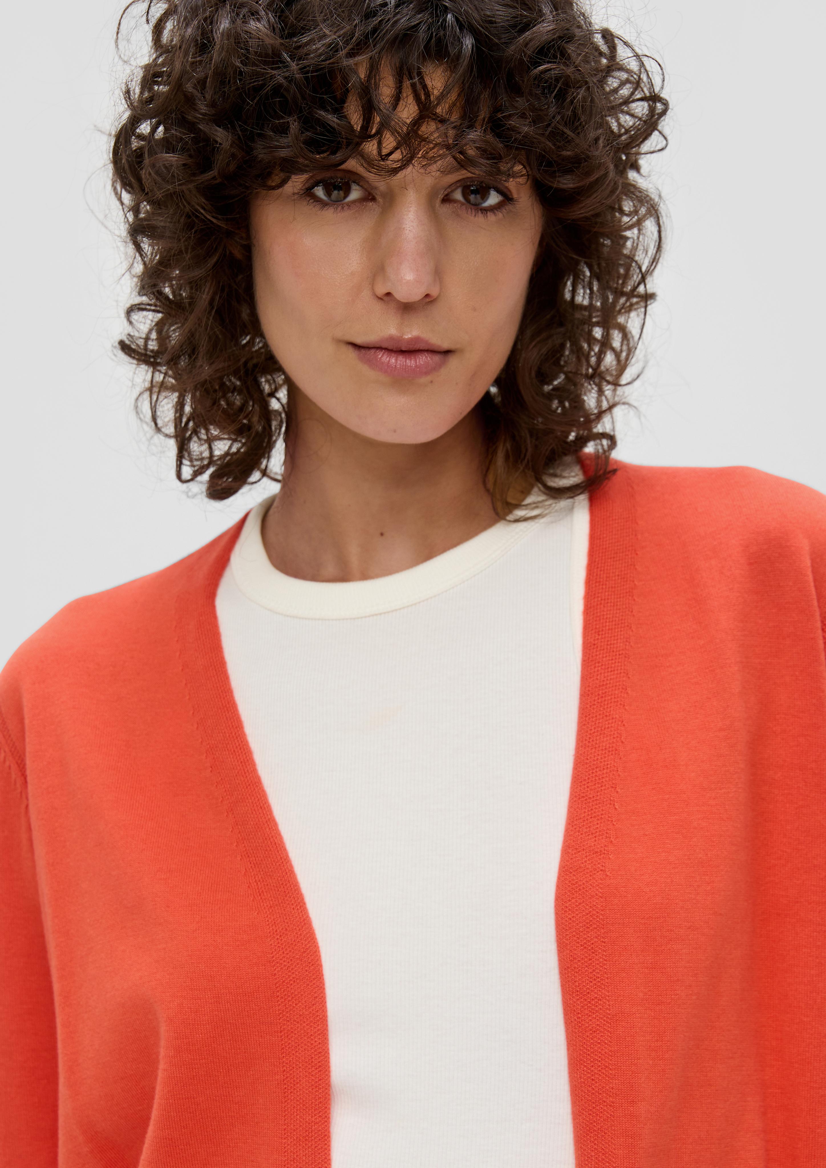 Strickjacke aus Baumwoll-Viskosemix  2144133-2590