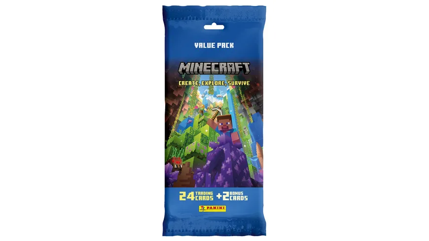 Panini - Minecraft 3 Trading Cards - Fat-Pack