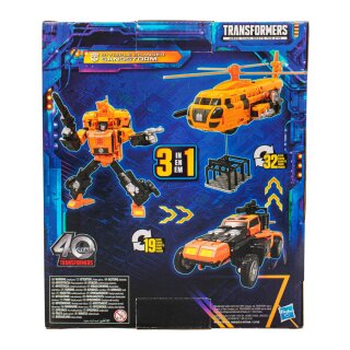 Transformers Generations Legacy United Leader Class Actionfigur G1 Triple Changer Sandstorm 19 cm