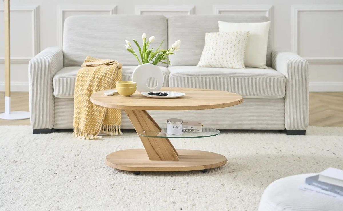 Couchtisch 4328 Kernbuche 65 cm
