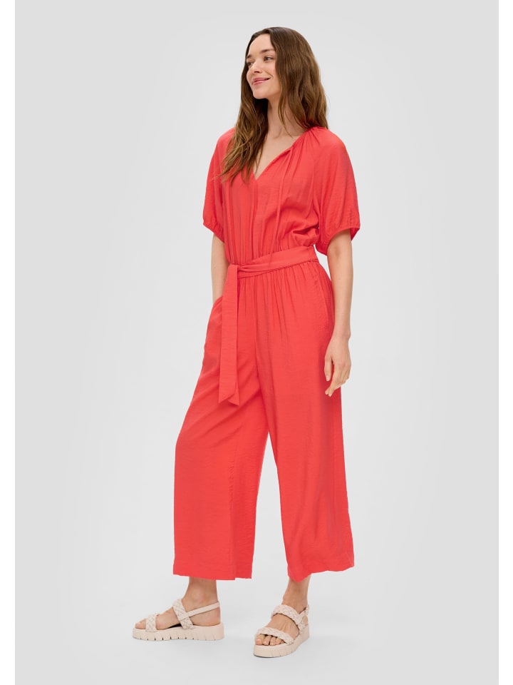 s.Oliver Overall lang in Orange günstig kaufen