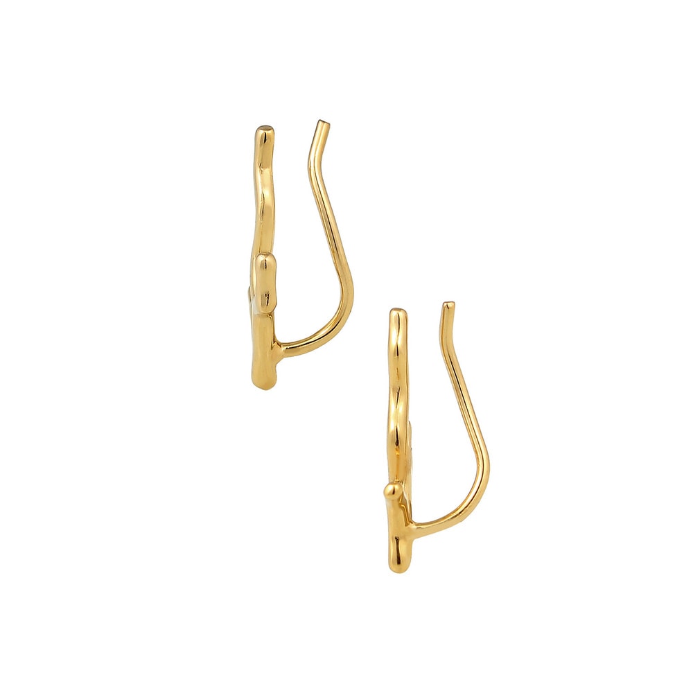 Elli Elli Boucles d'Oreilles Corail Symbole Maritime Clous d'Oreilles Femme - (925/100 Boucles d'oreilles