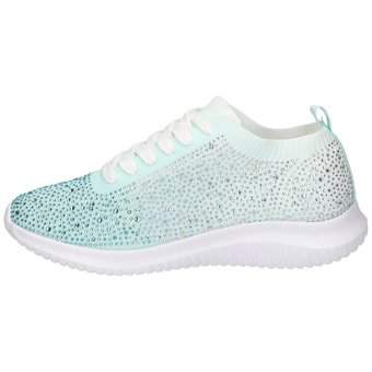Barbarella Schnürsneaker in türkis