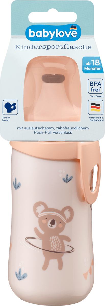 Trinkflasche Kinder beige, 330 ml, 1 St