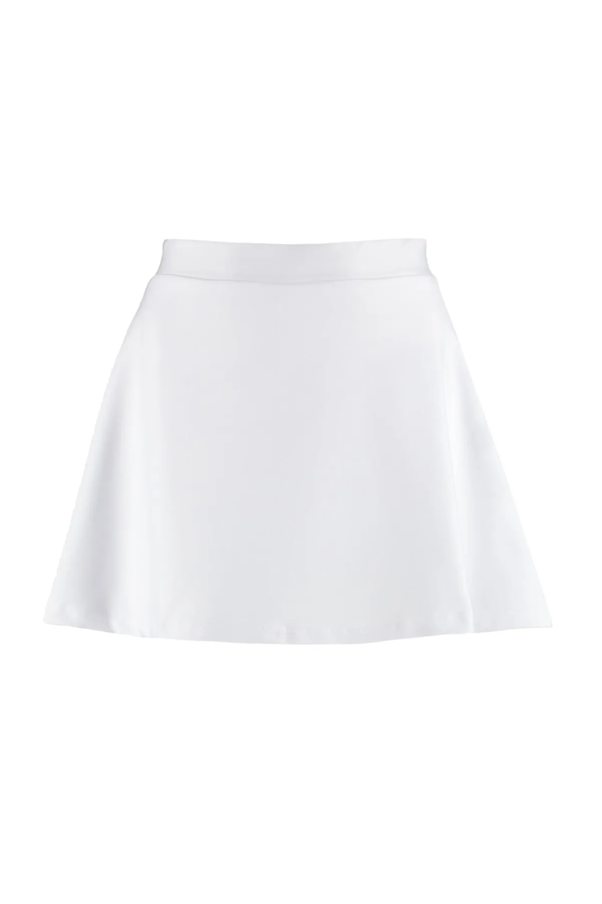Trendyol Collection  Weißer 2-lagiger Tennis-Strick-Sportshortsrock mit Shorts innen TWOSS22SR00067