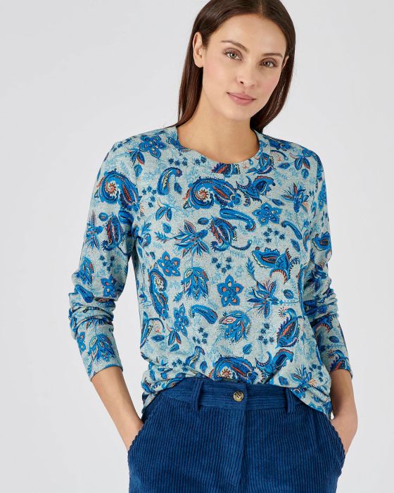 Tee-shirt maille chaude, manches longues
