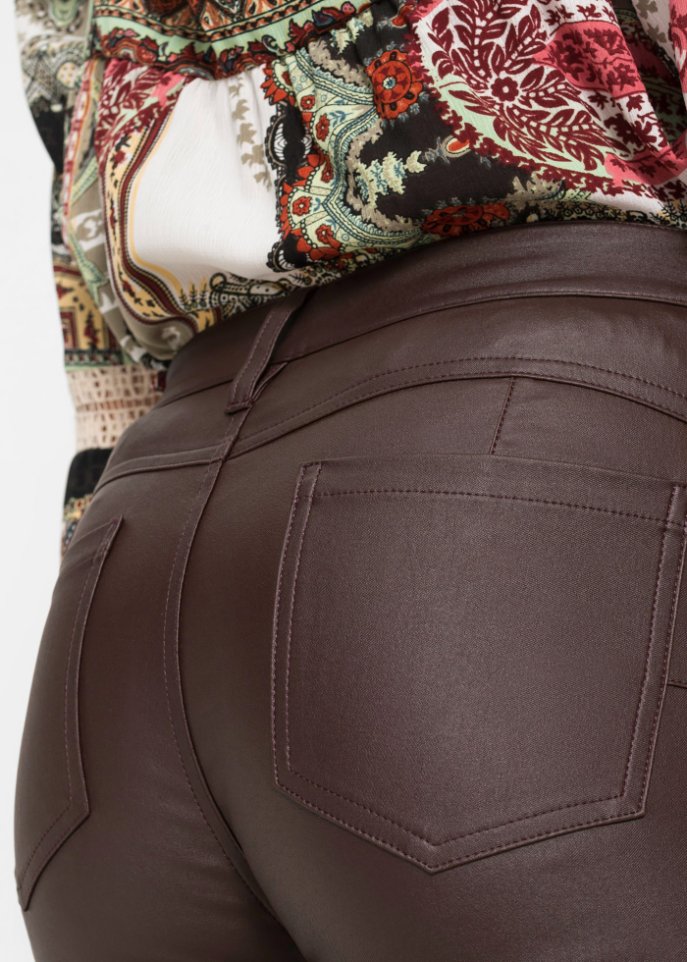 Beschichtete Push-up Stretch-Hose