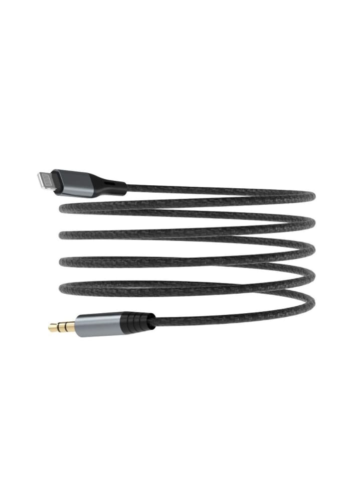 COFI 1453 Audiokabel iPhone - Miniklinke 3,5 mm 1 m grau in Grau günstig kaufen 100 cm