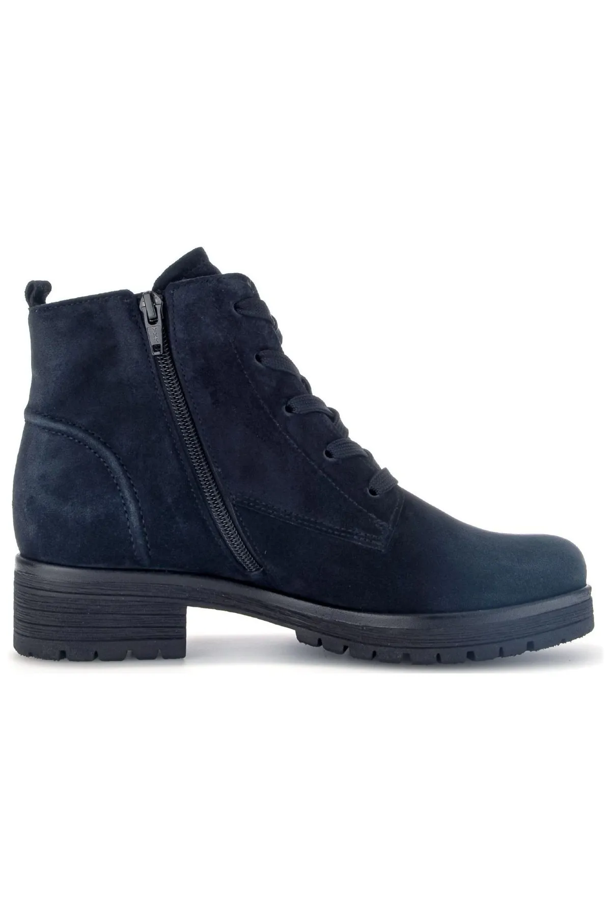 GABOR  Stiefelette - Blau - Blockabsatz