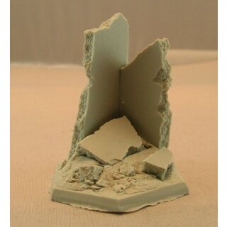 Ruined Wall Single Hex