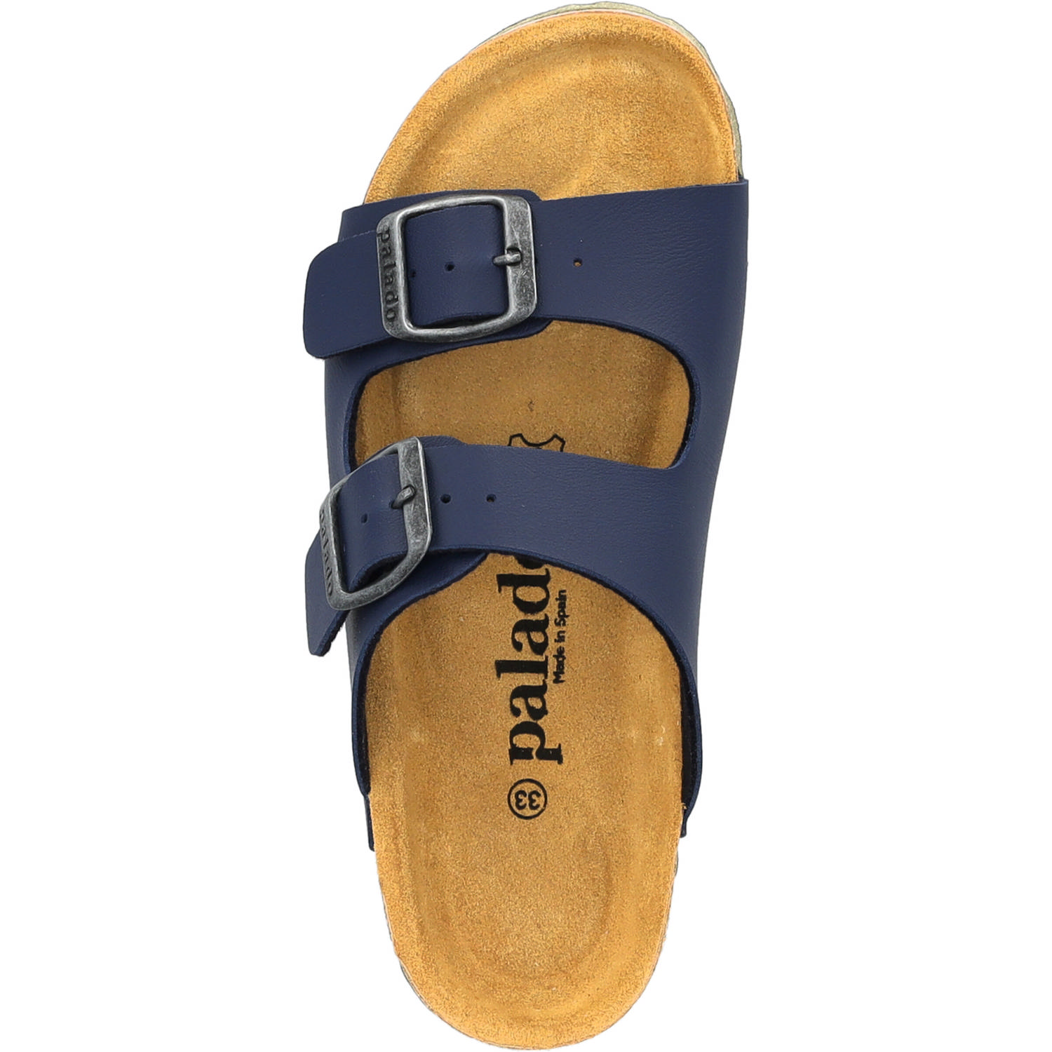 Palado Kids Korfu B Basic, Pantoletten, Kinder, Dunkelblau/Khaki