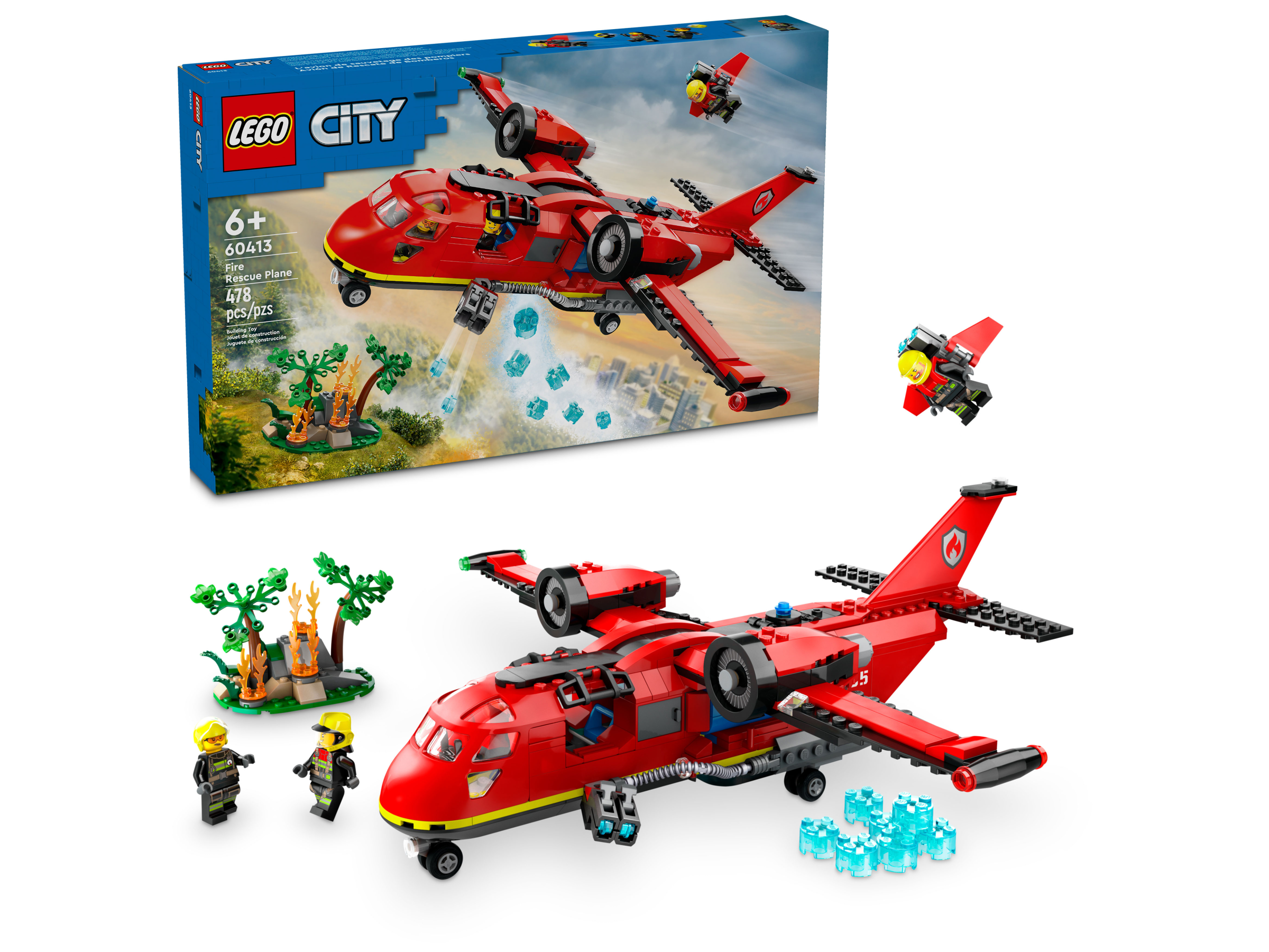 L’avion de sauvetage des pompiers 60413