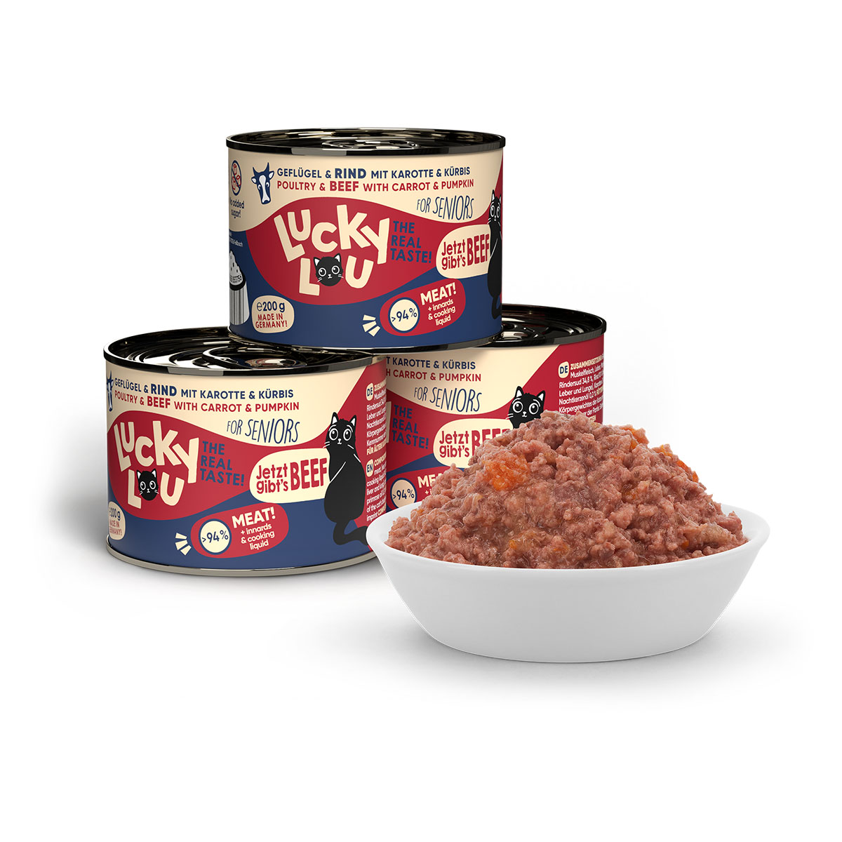Lucky Lou Lifestage Senior Geflügel & Rind kaufen bei ZooRoyal