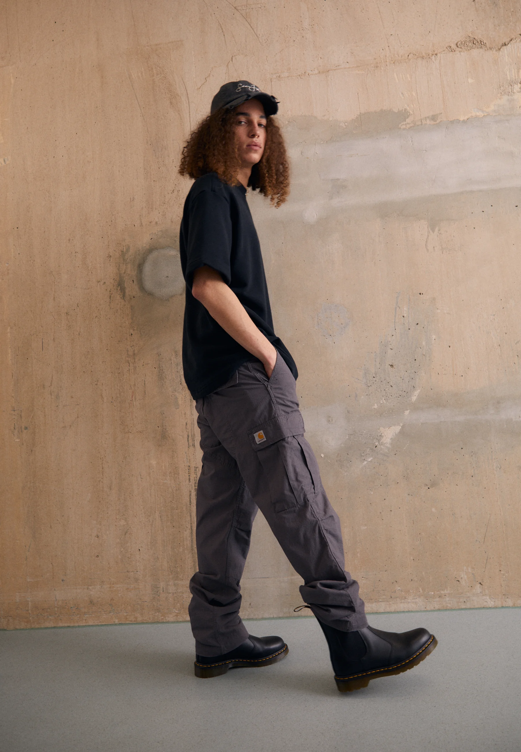 Pantalones cargo Carhartt WIP PANT COLUMBIA