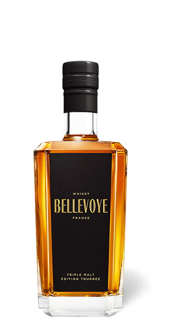 Whisky / France Bellevoye 70 cl - Noir triple malt « édition tourbée »