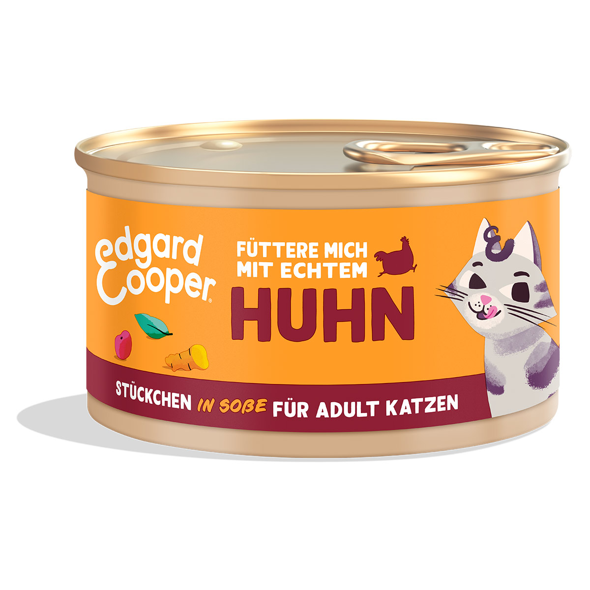Edgard & Cooper Stückchen in Soße Freilaufhuhn bei ZooRoyal