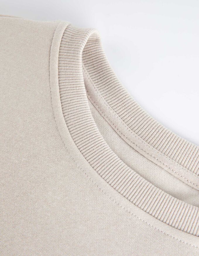 Sweatshirt - Rippbündchen