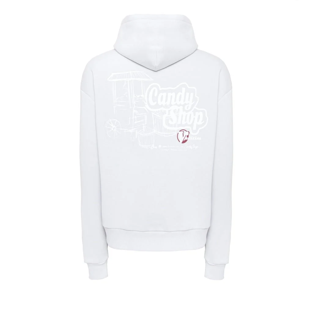 CANDY SHOP POPCORN HOODIE GREY