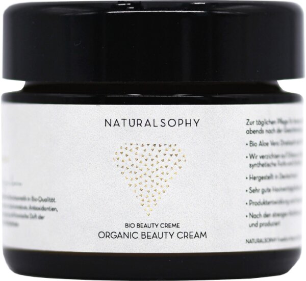 NATURALSOPHY Organic Beauty Cream Gesichtscreme