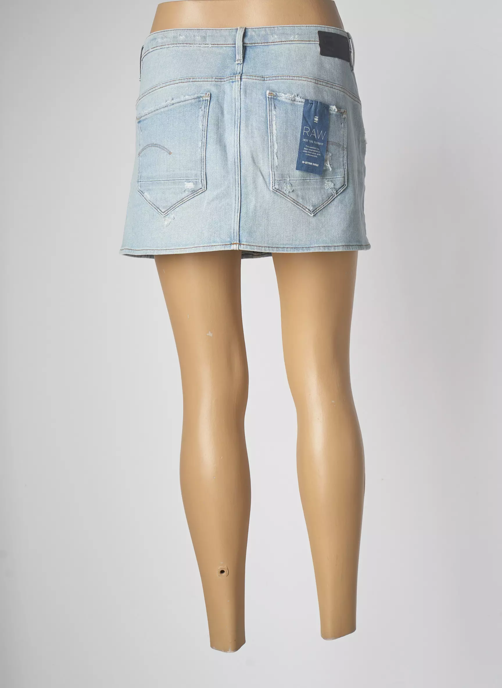 G Star Mini Jupe Femme couleur bleu