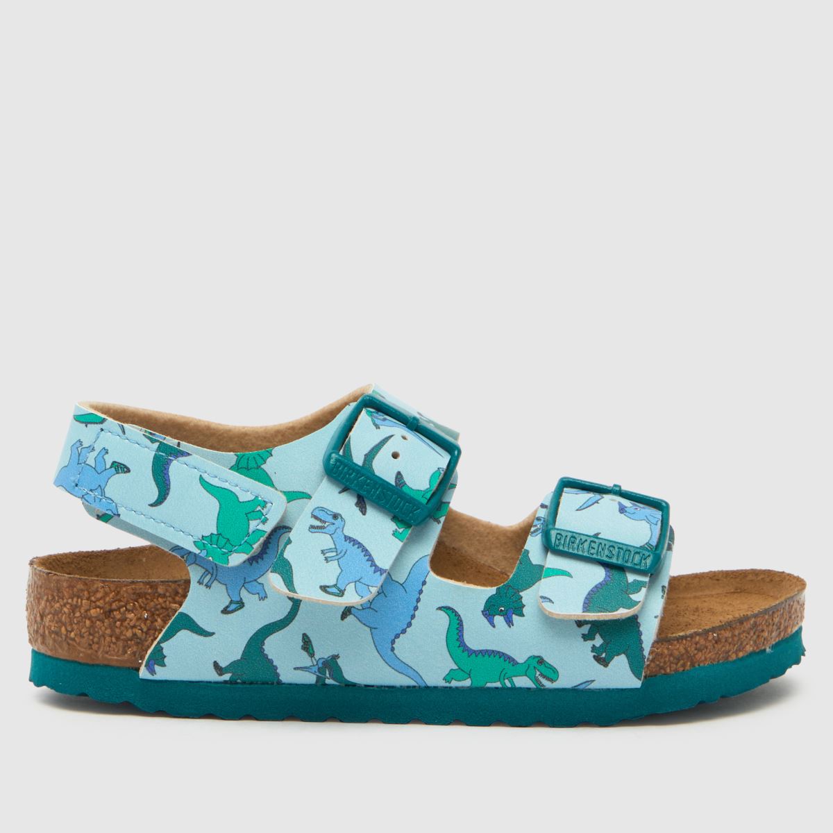 BIRKENSTOCK halványkék milano fiú junior szandál