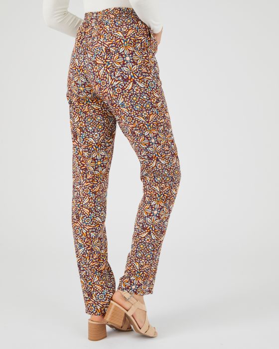 Pantalon fluide imprimé