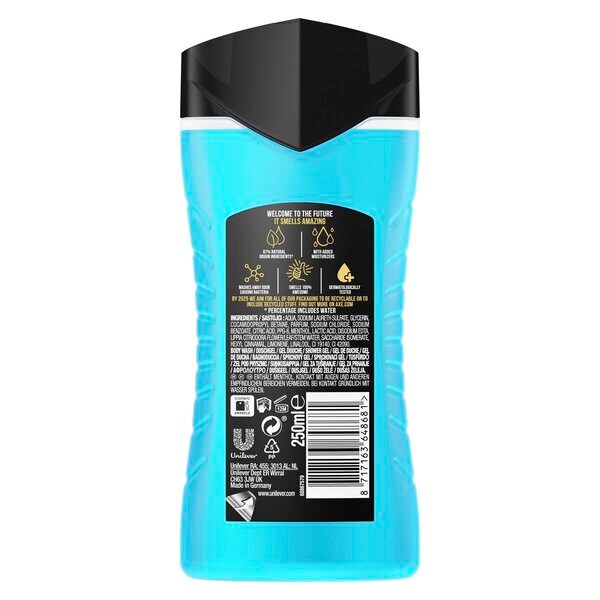 Axe Ice Chill 3-in-1 -suihkugeeli 250ml