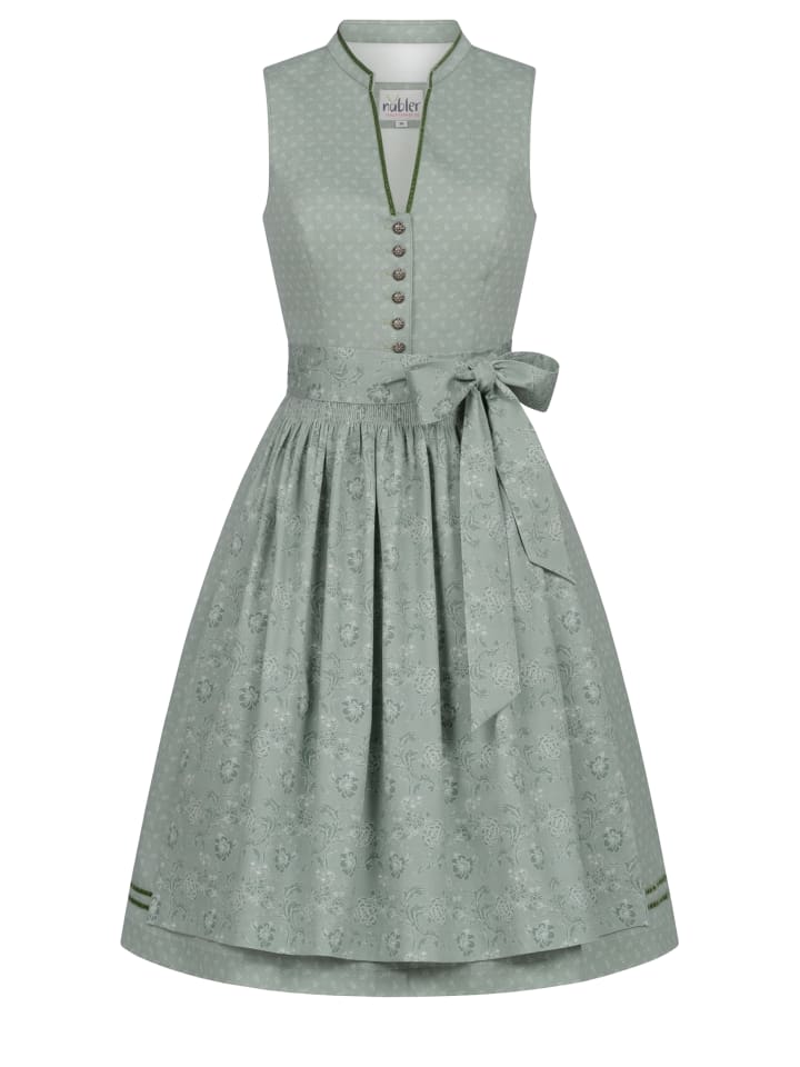 Nübler Midi Dirndl Grace in Salbei günstig kaufen