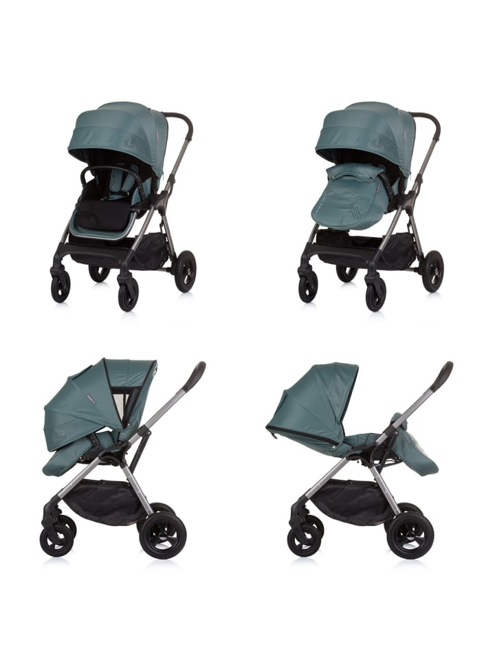 Chipolino Kombikinderwagen 3 in 1 Infinity in grün günstig kaufen onesize