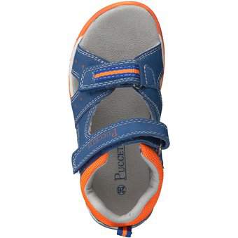 Puccetti Lauflern Sandale in blau