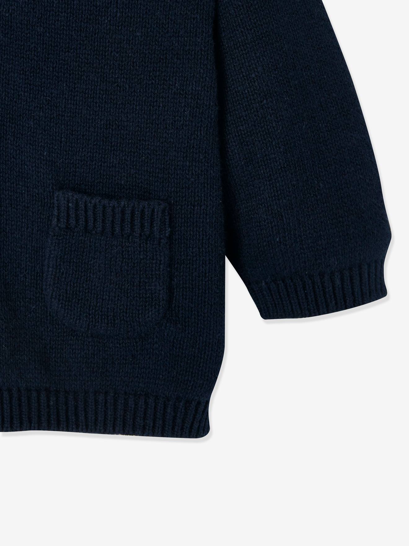 Gilet bébé garçon avec poches fantaisie BASICS gris clair chiné