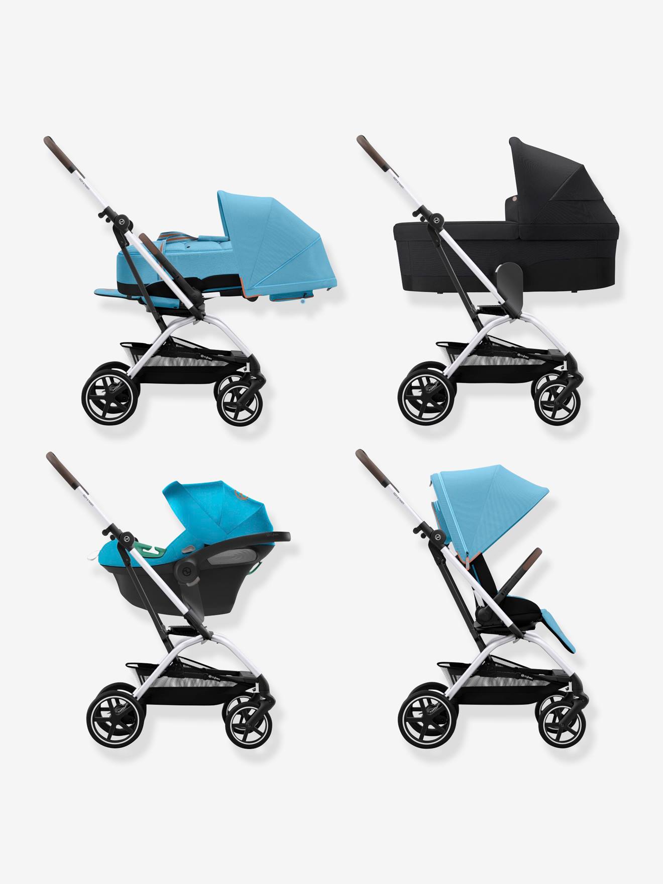 Cybex Wendbarer Gelände-Buggy EEZY S TWIST+ 2 CYBEX - grau