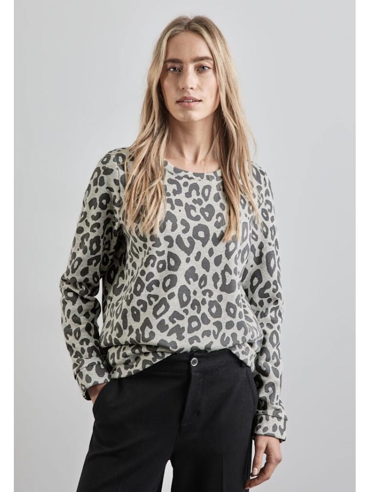 Street One Sweatshirt in heather grey mel. günstig kaufen 42